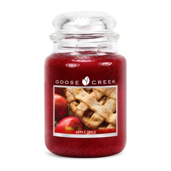 Lumânare parfumată în recipient de sticlă Goose Creek Apple Spice, 150 ore de ardere