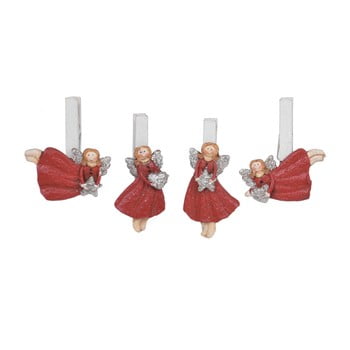 Set 4 cârlige decorative cu îngerași ego dekor
