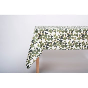 Față de masă adecvată interior/exterior pooch edera, 140 x 200 cm, verde
