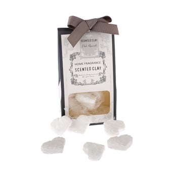 Set 6 bucăți de lut parfumate cu aromă de zambilă roz în cutie dakls