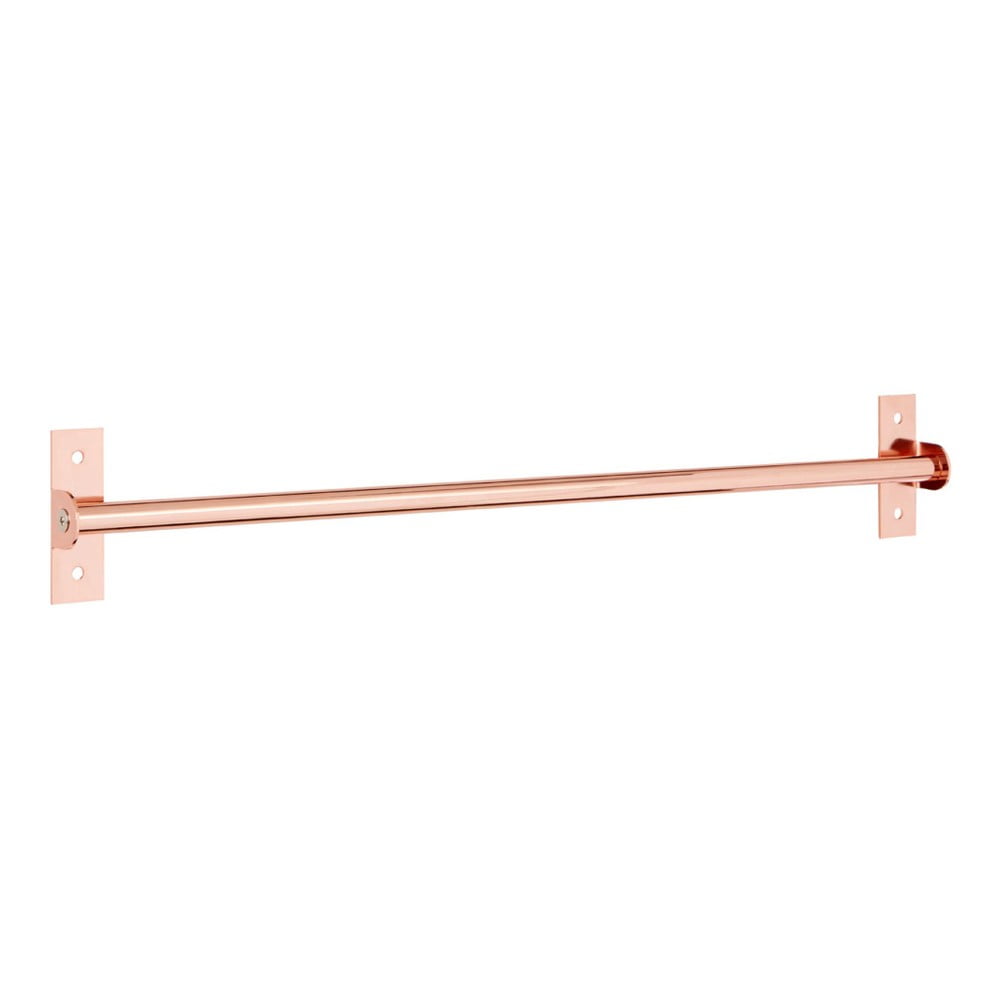 Železná nástěnná tyč v barvě růžového zlata Premier Housewares Sorello
