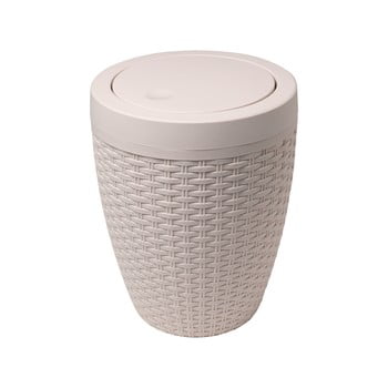 Coș pentru baie addis rattan bath bin calico, 5 l, crem