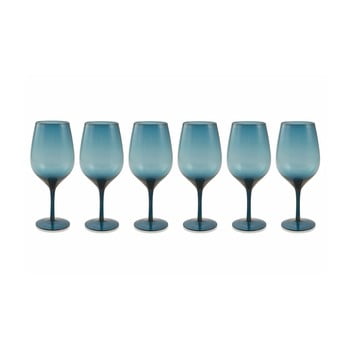 Set 6 pahare villa d'este happy hour, albastru