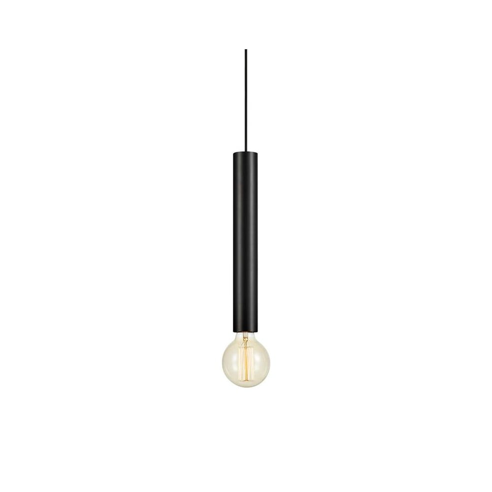 Černé závěsné stropní svítidlo Markslöjd Sencillo, výška 35,5 cm