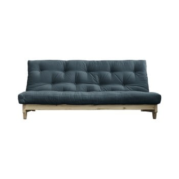 Canapea extensibilă karup design fresh natural, albastru petrol
