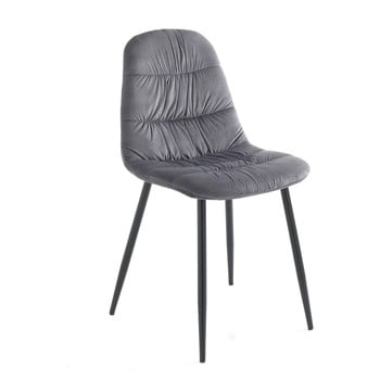 Set 4 scaune tomasucci fluffy, gri