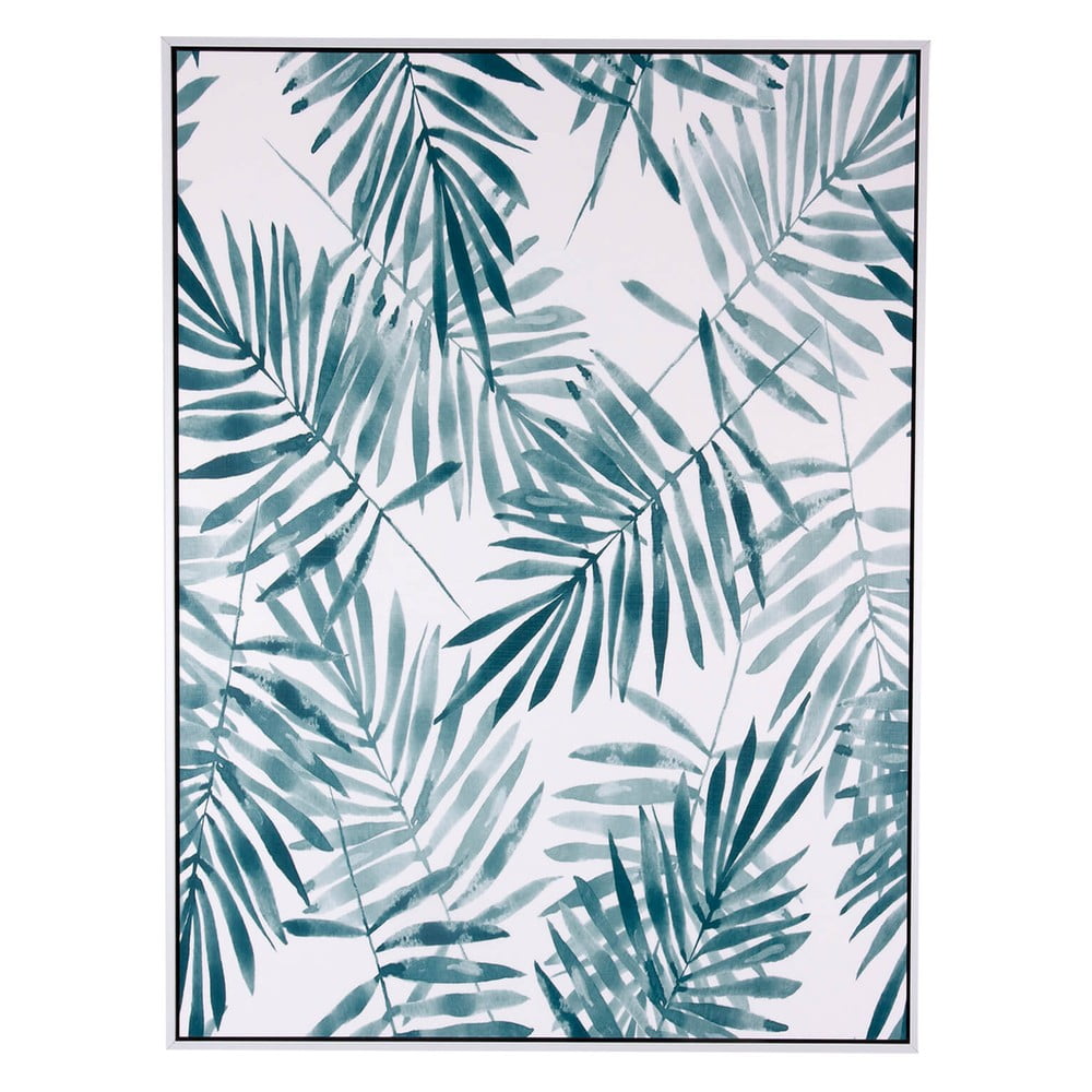 Obraz sømcasa Blue Palm, 60 x 80 cm