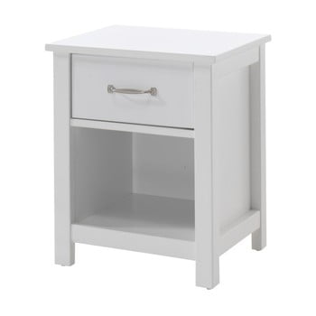 Noptieră pentru copii vipack stella, alb