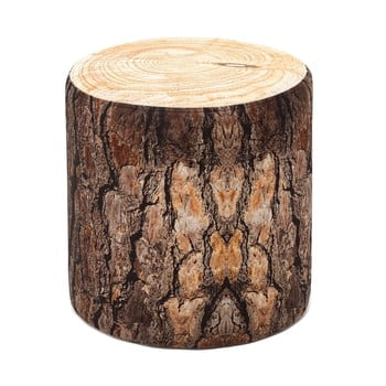 Taburet cu aspect de lemn Balcab Home Log imagine