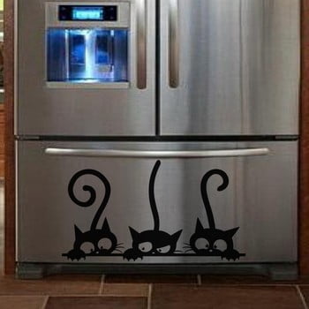 Set 3 autocolante ambiance funny cats trio