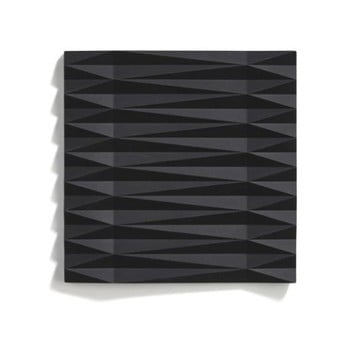 Suport din silicon pentru vase fierbinți Zone Origami Yato, 16 x 16 cm, negru