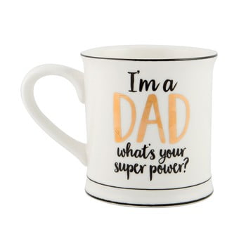 Cană din porțelan sass & belle super dad, 450 ml