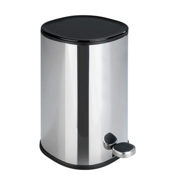 Coș de gunoi cu pedală, oțel inoxidabil wenko nant, 5 l