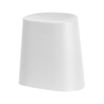 Taburet leitmotiv relish, alb