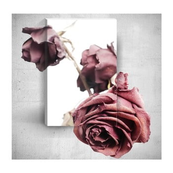 Tablou de perete 3d mosticx old roses, 40 x 60 cm
