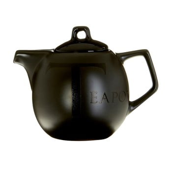 Ceainic premier housewares, 500 ml, ceramică, negru