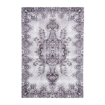 Covor floorita jasmine, 80 x 150 cm, gri deschis