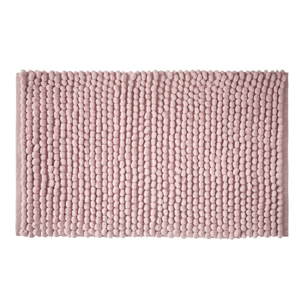 Růžová koupelnová předložka 50x80 cm Aspen Bobble – Bianca