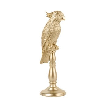 Statuetă PT LIVING Cockatoo, înălțime 32 cm, galben