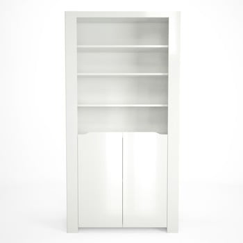 Bibliotecă artemob orlando, alb