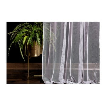 Perdea decoking elie, 140 x 250 cm, alb