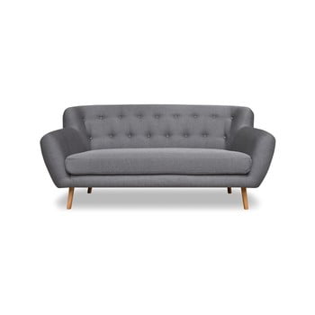 Canapea cu 2 locuri cosmopolitan design london, gri