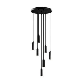 Lustră de 7 becuri opviq lights uğur drop, negru
