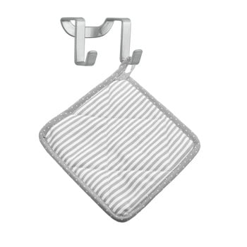Cuier dublu pentru ușă metaltex