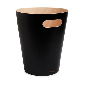 Coș de gunoi umbra woodrow, 7,5 l, negru