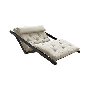 Canapea extensibilă karup design figo black, bej