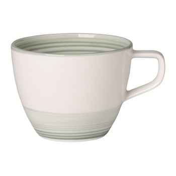 Ceașcă din porțelan pentru cafea Villeroy & Boch Artesano Nature, 0,25 l, alb-verde