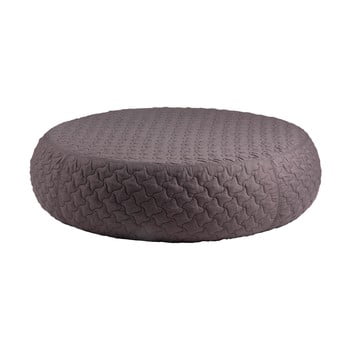 Puf sømcasa aldo, ø 100 cm, gri închis