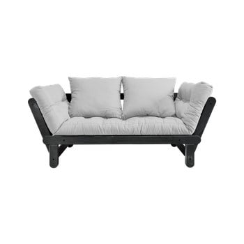 Canapea extensibilă karup design beat black/light grey