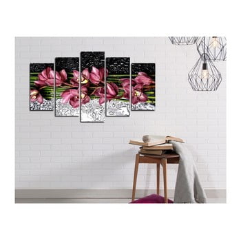 Tablou din mai multe piese insigne shania, 102 x 60 cm