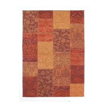 Covor Flair Rugs Patchwork Chennile Terracotta, 120 x 170 cm, roșu