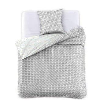 Lenjerie de pat din bumbac satinat decoking herringbone, 140 x 200 cm
