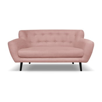 Canapea cu 2 locuri cosmopolitan desing hampstead, roz deschis