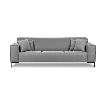 Canapea cu 3 locuri cosmopolitan design seville, gri
