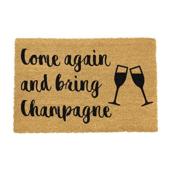 Covoraș intrare din fibre de cocos artsy doormats bring champagne, 40 x 60 cm