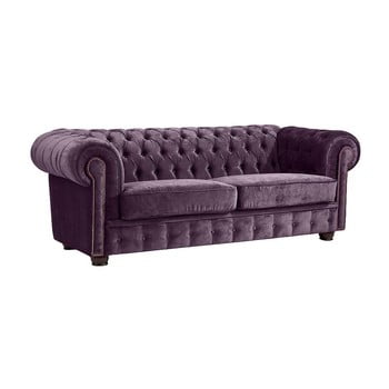 Canapea cu 2 locuri max winzer norwin velvet, mov