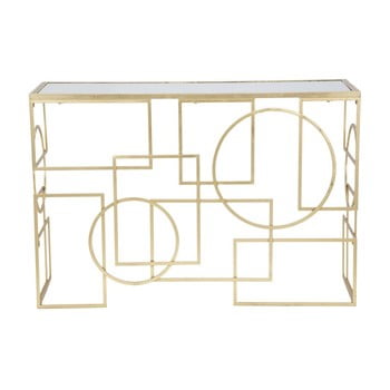 Măsuță cu structură din fier mauro ferretti maiette, 120 x 41 cm