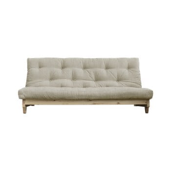 Canapea extensibilă karup design fresh natural, gri - bej