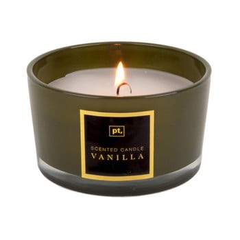 Lumânare cu aromă de vanilie pt living scented candle, timp de ardere 27 ore