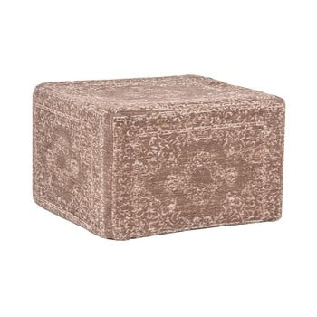 Puf din bumbac label51 vintage, maro