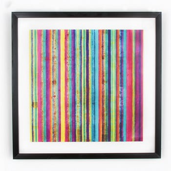 Tablou Graham & Brown Neon Stripe, 50 x 50 cm