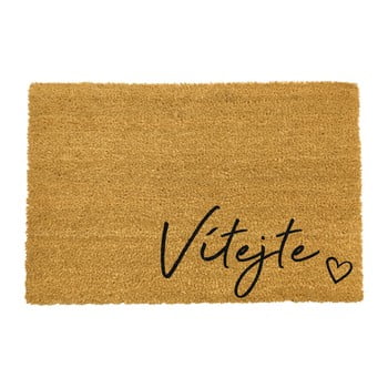 Covoraș intrare din fibre de cocos artsy doormats vitejte, 40 x 60 cm