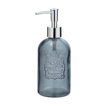 Dozator sticlă pentru săpun wenko vetro, 520 ml, gri