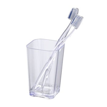Pahar pentru periuțe candy transparent