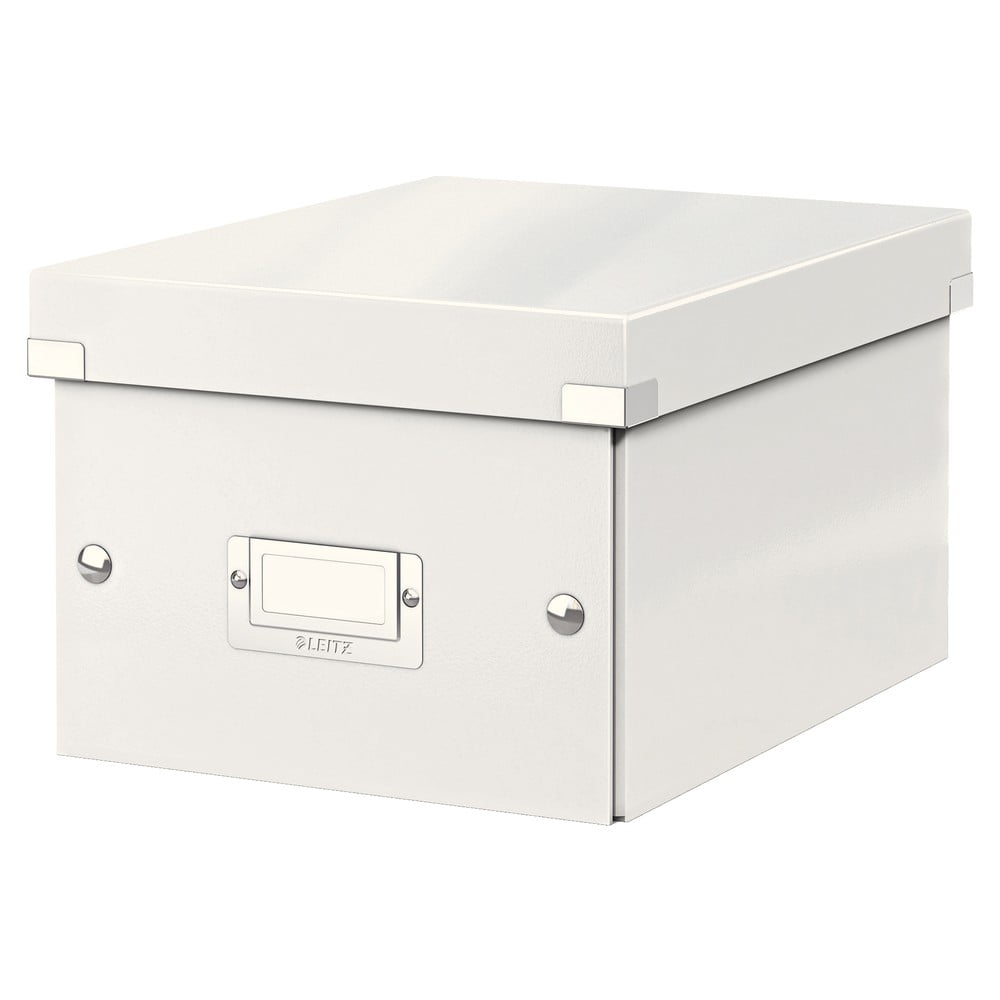 Bílá úložná krabice Leitz Universal, délka 28 cm