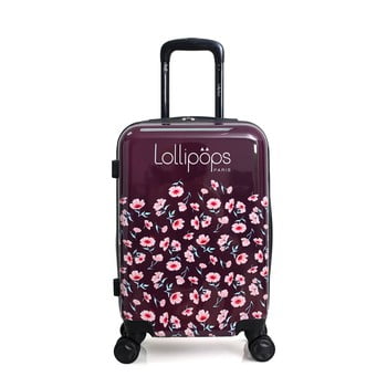 Troler cu 4 roți lollipops poppy, mov - roz